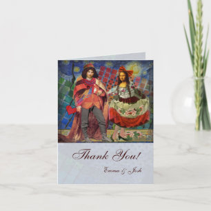 Fanciful Whimsical danke Ihnen Mona Lisa