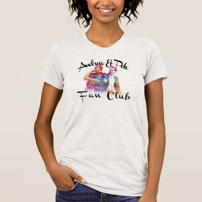 Fanclub Andrews 2019 und Peters T-Shirt (Vorderseite)