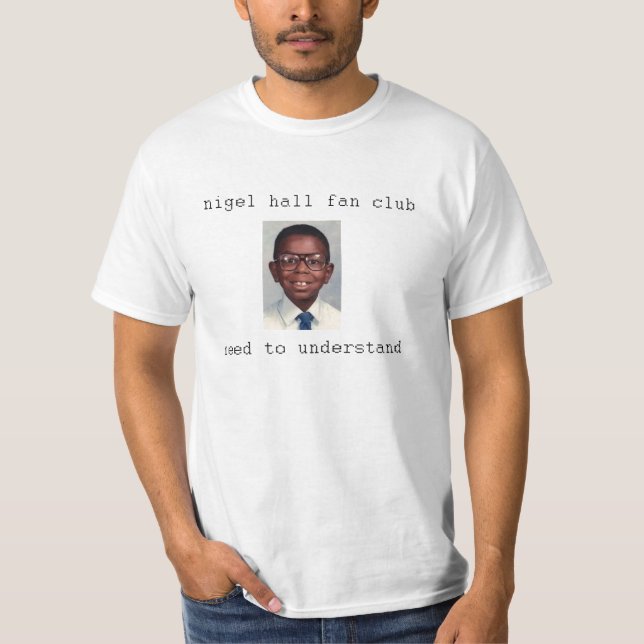 Fanclub Nigels Hall T-Shirt (Vorderseite)