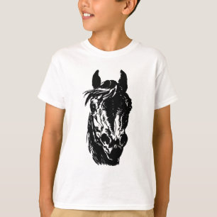 Fanclub-Pferdekopf T-Shirt