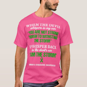 Fanconis-Syndrom Bewusstsein, ich bin der Sturm in T-Shirt