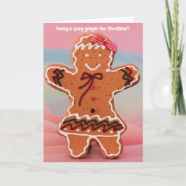 Fancy a spicy ginger for Christmas? Karte