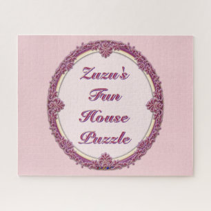 Fancy Border Lila/Rosa und Creme Personalisieren
