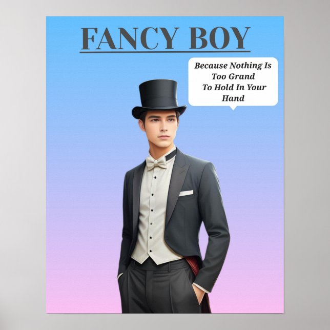 FANCY BOY POSTER (Vorne)