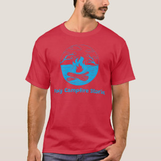 Fancy Campfire-Geschichten Luxus-Camping-Geschenk T-Shirt