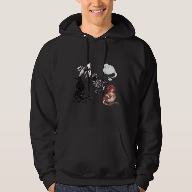 fancy chicken cockatrices   hoodie (Vorderseite)