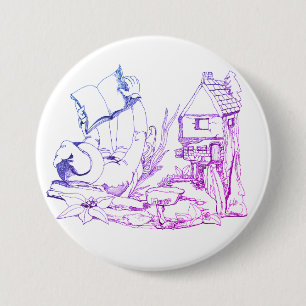 Fancy Elf Manor Farbige Anstecknadel