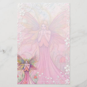 Fancy Flower Fairy Stationery von Molly Harrison Briefpapier
