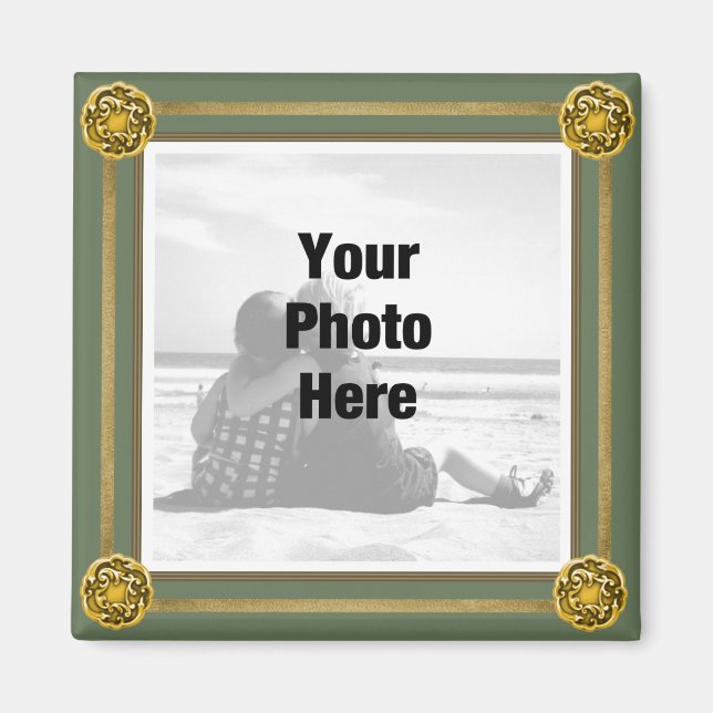 Fancy Frame Foto-Magnet Magnet (Vorne)