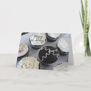 Fancy Geburtstagscupcakes Karte