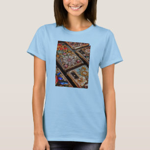 Fancy-Handys auf weißem kurzärmeligem Oberteil für T-Shirt