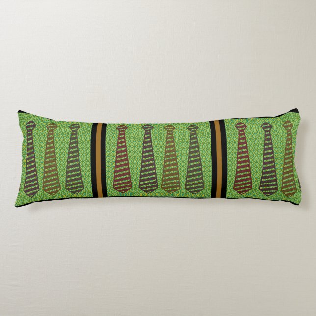Fancy Krawatten Kuscheldecke Seitenschläferkissen (Vorderseite)