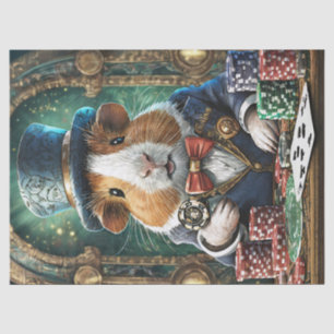 Fancy Pants hat einen Flush, Meerschweinchen spiel Seidenpapier