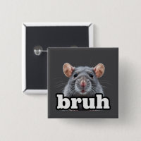 Fancy-Ratte-Nagetierbesitzer-Meme Bruh Haustier-Ra