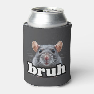 Fancy-Ratte-Nagetierbesitzer-Meme Bruh Haustier-Ra Dosenkühler
