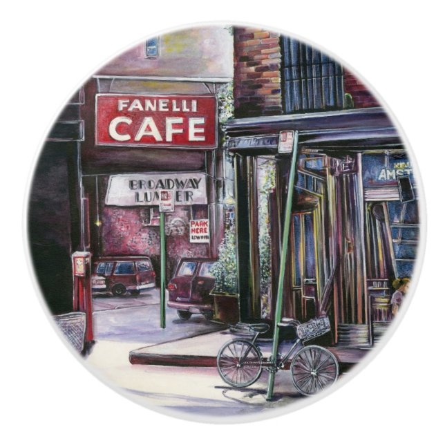 Fanelli Charm, New York City Keramikknauf (Vorderseite)