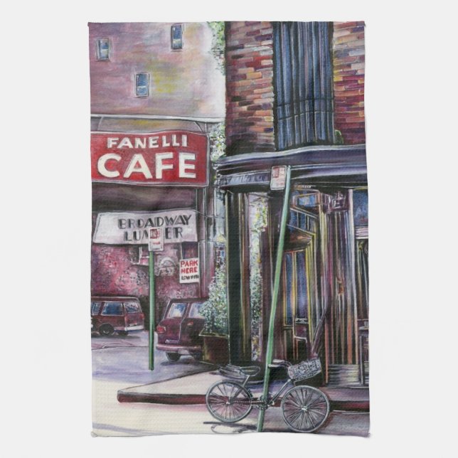 Fanelli Charm, New York City Küchentuch (Vertikal)