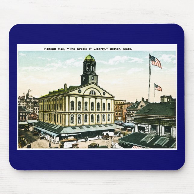 Faneuil Hall, Boston, Massachusetts Mousepad (Vorne)