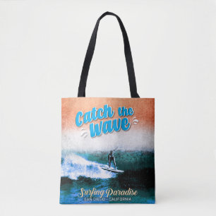 Fang das Wellenreitparadies Tasche