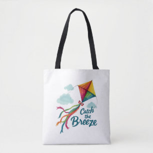 Fang den Wind Drachen steigen lassen Tasche