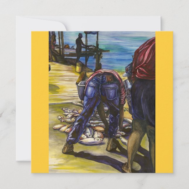 Fang des Morgens, Hafeninsel (Vorderseite)