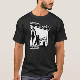 Fang des tagsfischen Shirts