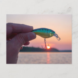 Fang die Postkarte für den Sonnenuntergang