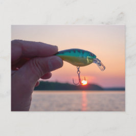 Fang die Postkarte für den Sonnenuntergang