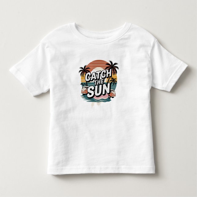 Fang die Sonne Kleinkind T-shirt (Vorderseite)