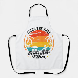 Fang die Wave Summer Vibes Schürze