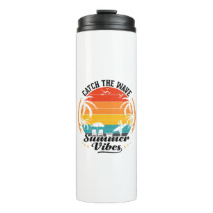 Fang die Wave Summer Vibes Thermosbecher
