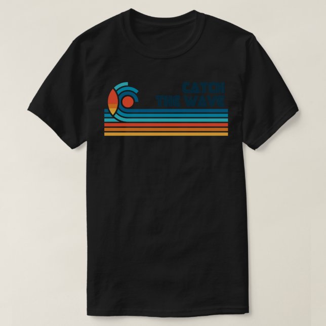 Fang die Welle T-Shirt (Design vorne)