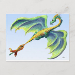 Fang einen Drachen 2 - Postkarte