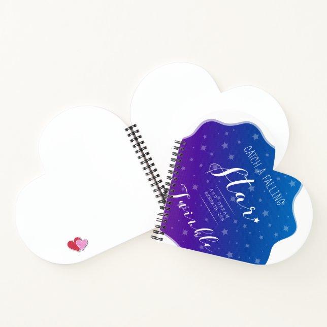 Fang einen Falling Star Notizbuch (Innenseite)