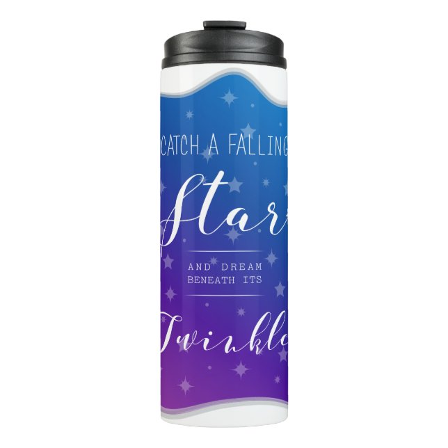 Fang einen Falling Star Thermosbecher (Vorderseite)