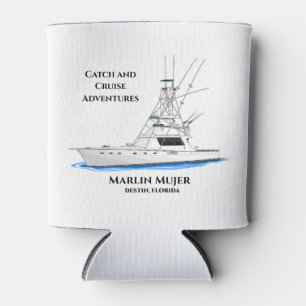 Fang & Kreuzfahrt Koozie - Flug in der Fischereizo Dosenkühler