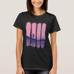 Fang mich in den Wellen Sommer Ozean Surfer Pinsel T-Shirt