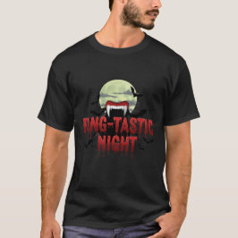 Fang-tastic Night T - Shirt - Vampire Halloween T-
