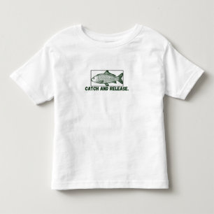 Fang und Freigabe Kleinkind T-shirt