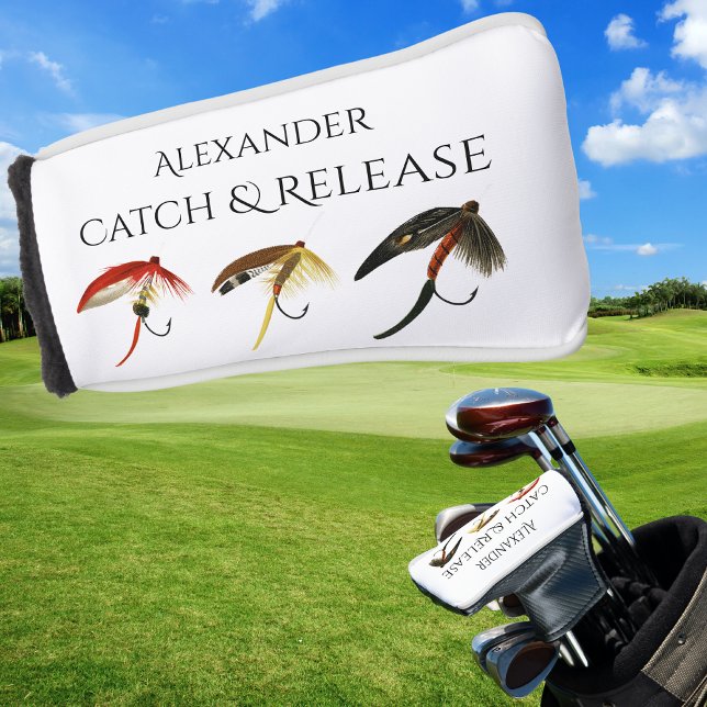 Fang und Freilassung von Fischereifahrzeugen Golf Headcover (Von Creator hochgeladen)