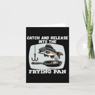 Fang und Freisetzung in den Fisch-Pan-Spaß Karte