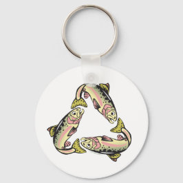 Fang- und Freisetzungsfischerei Schlüsselanhänger