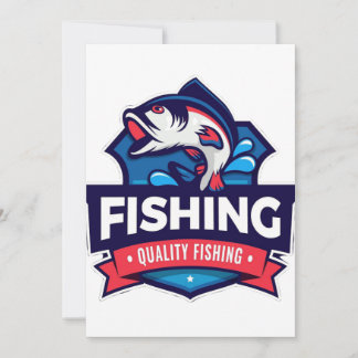Fangdesign Fanggerät Fischerei auf wild lebende Ti Einladung