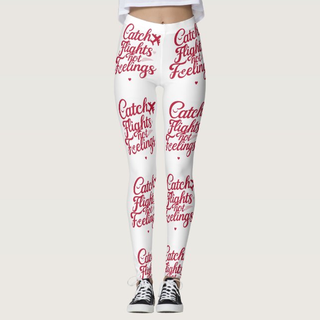 Fänge nicht Gefühle - Weibliche Reiseklasse Leggings (Vorderseite)