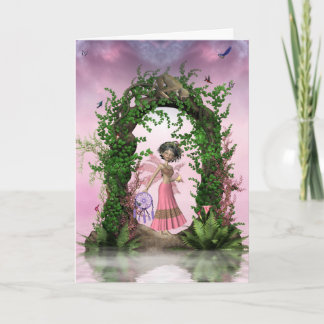 Fangen der Traumgruß-Karte Karte