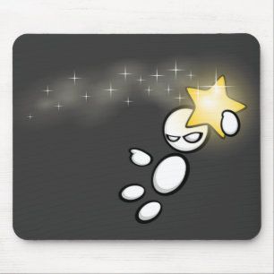 Fangen einer FahrSternschnuppen-Mausunterlage Mousepad