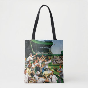 Fangen eines Homerun Balls Tasche