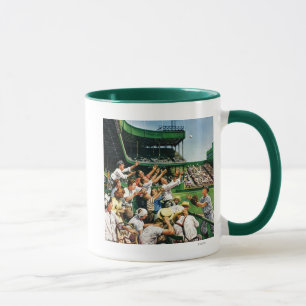 Fangen eines Homerun Balls Tasse