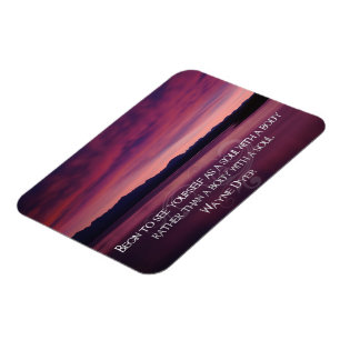 Fangen Sie an, sich zu sehen Inspirational Magnet