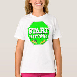 Fangen Sie an umzudrehen T-Shirt